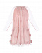 Розовое платье с декором &quot;сердца&quot; Stella McCartney | Фото 2