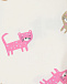 Леггинсы с принтом &quot;кошки&quot; Sanetta Kidswear | Фото 3
