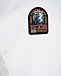 Белая утепленная спортивная куртка Parajumpers | Фото 9