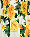 Сарафан с принтом &quot;желтые розы&quot; Dolce&Gabbana | Фото 3
