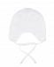 Белая шапка с декором &quot;бабочка&quot; Il Trenino | Фото 2
