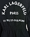 Однотонный плащ с поясом на резинке Karl Lagerfeld kids | Фото 4