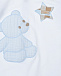 Белый комбинезон с аппликацией &quot;медвежонок&quot; Marlu | Фото 3