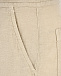Бежевые льняные шорты 120% Lino | Фото 7