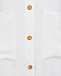Белая рубашка с асимметричным подолом Pietro Brunelli | Фото 6