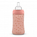 Розовая бутылка с круглой силиконовой соской 3 позиции &quot;BASICS&quot;, 270 мл (2 шт) Suavinex | Фото 4