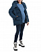 Голубой джемпер свободного кроя Pietro Brunelli | Фото 2