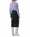 Темно-синяя юбка с пайеткаим Dorothee Schumacher | Фото 5