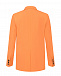 Оранжевый однобортный пиджак MSGM | Фото 5