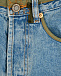 Голубые джинсы прямого кроя Diesel | Фото 6