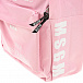 Розовый рюкзак с логотипом 28х40х13 см MSGM | Фото 7
