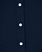 Синяя трикотажная рубашка с белым кружевным воротником  | Фото 4