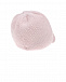 Розовая вязаная кепка Regina | Фото 2