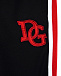 Черные спортивные брюки с лампасами Dolce&Gabbana | Фото 4