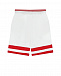 Белые шорты с красными полосками MARNI | Фото 2