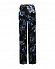 Черные бархатные брюки с цветочным принтом Dorothee Schumacher | Фото 5