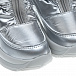 Мембранные сапоги серебряного цвета Jog Dog | Фото 7