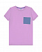 Пижама: сиреневая футболка и синие шорты Sanetta | Фото 2
