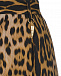 Прямые брюки с леопардовым принтом Roberto Cavalli | Фото 8