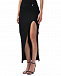 Черная юбка с глубоким разрезом Roberto Cavalli | Фото 7