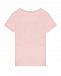 Розовая футболка с цветочным принтом Guess | Фото 2
