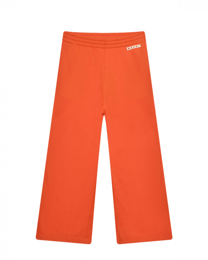 Спортивные брюки свободного кроя, оранжевые MARNI | Фото 1