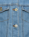 Джинсовая куртка с лого из заклепок Moschino | Фото 3