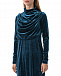 Платье SARA с воротником стойкой, синее Pietro Brunelli | Фото 7