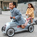 Детская машинка Rider Mercedes-Benz, серебристая Baghera | Фото 5