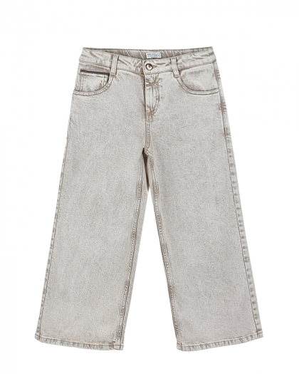 Укороченные джинсовые брюки Brunello Cucinelli | Фото 1