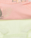 Трусы, комплект 2 шт, розовый/зеленый Sanetta | Фото 3