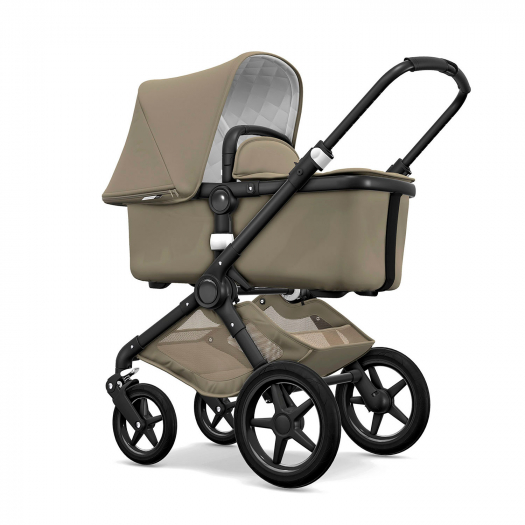 Коляска Bugaboo Fox 2в1 Classic Complete Black/khaki  | Фото 1