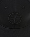 Черная бейсболка с логотипом в тон  | Фото 3