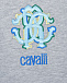 Серый свитшот с лого Roberto Cavalli | Фото 3