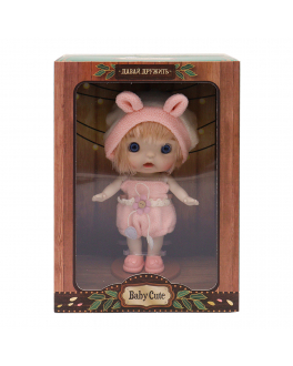 Кукла Baby Cute в розовом костюме 18 см Funky Toys , арт. FT0689325 | Фото 2