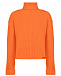 Оранжевый свитер с вышитыми звездами  | Фото 2