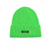 Базовая зеленая шапка MSGM | Фото 1