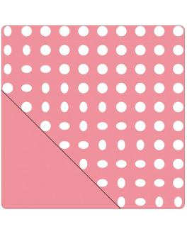 Розовый чехол &quot;Кружки&quot;, 190 см Thera Line , арт. 510011903 | Фото 2