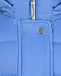 Голубое стеганое пальто с капюшоном Silver Spoon Life | Фото 5