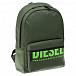 Зеленый рюкзак с логотипом,43x33x11 см Diesel | Фото 2