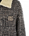 Твидовая куртка-бомбер в клетку Dolce&Gabbana | Фото 3