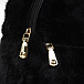 Черный рюкзак с помпонами, 35x24x11 см Regina | Фото 5