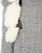 Светло-серый конверт в коляску &quot;Premium Welss&quot;, натуральная овчина Hesba | Фото 6