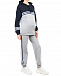 Комплект из худи и брюк с отделкой в полоску Pietro Brunelli | Фото 3