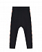 Черные спортивные брюки с лампасами в полоску Burberry | Фото 2