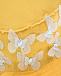 Желтая панама с декором &quot;бабочки&quot; Il Trenino | Фото 3