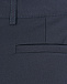Синие прямые брюки со стрелками Aletta | Фото 4