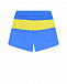 Голубые шорты для купания с желтой полоской No. 21 | Фото 2