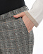 Серые офисные брюки для беременных Pietro Brunelli | Фото 8
