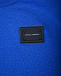 Синяя футболка с нашивкой Dolce&Gabbana | Фото 3